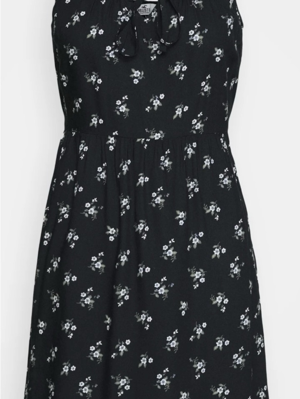 Hollister Black Floral Day Dress - Picture 3 of 7
